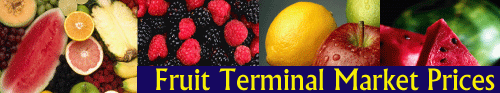Fruit Terminal Market Prices